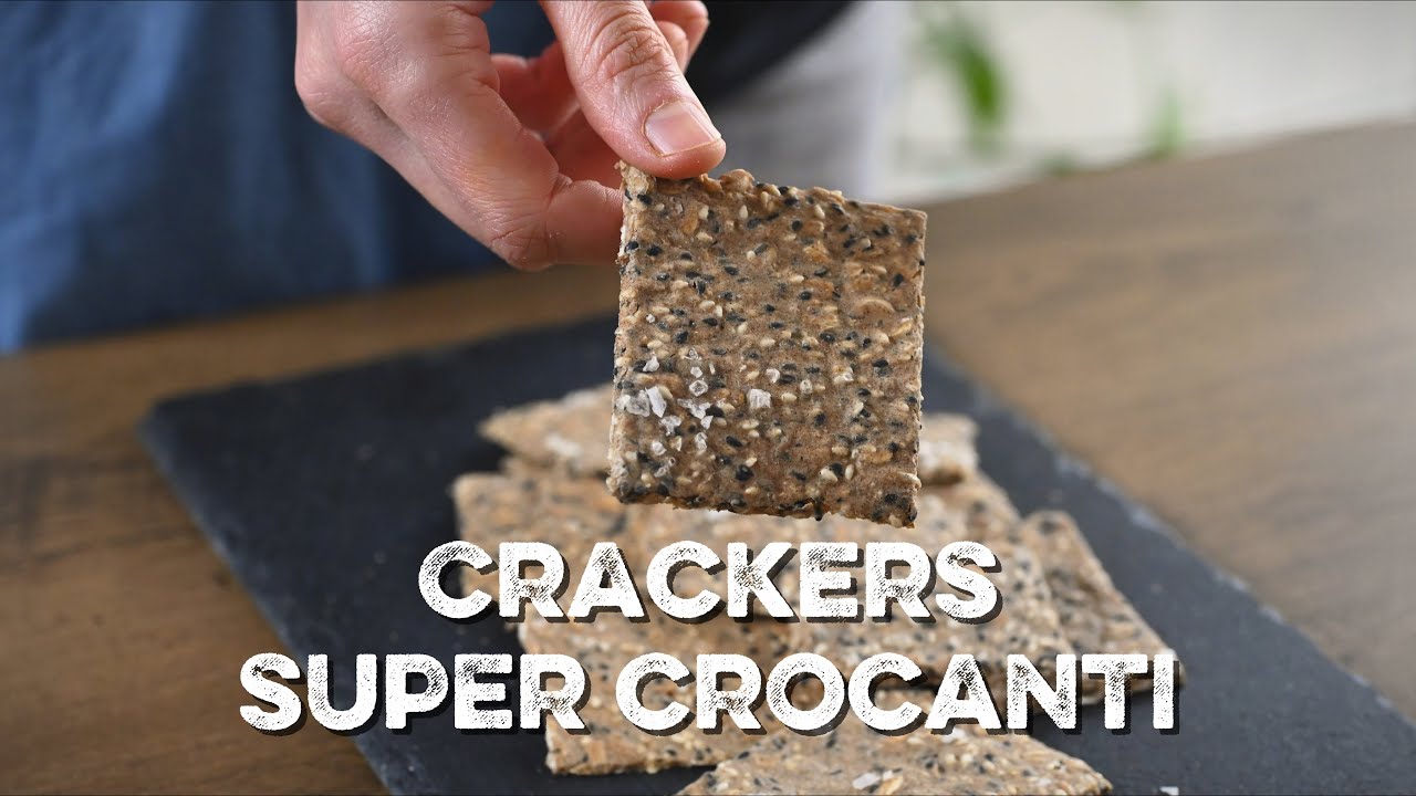 Ce faci cu resturile de maia? Crackers crocanți și delicioși | rețeta simplă