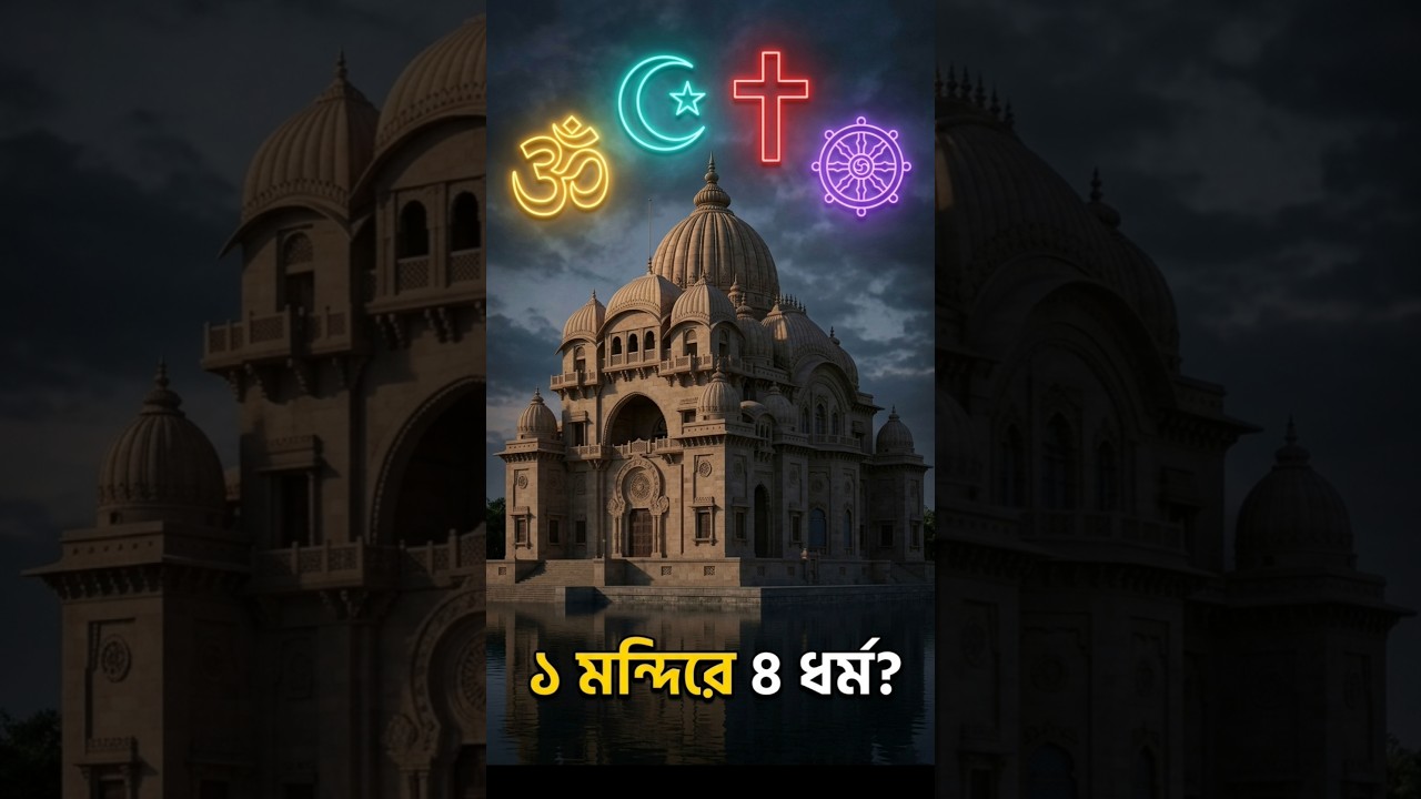 ওপর থেকে বেলুড় মঠ দেখলে চমকে যাবেন! 😱 স্বামীজীর গোপন নকশা | Belur Math History