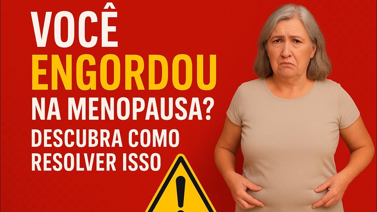 Como EVITAR o GANHO DE PESO NA MENOPAUSA? DESCUBRA AGORA