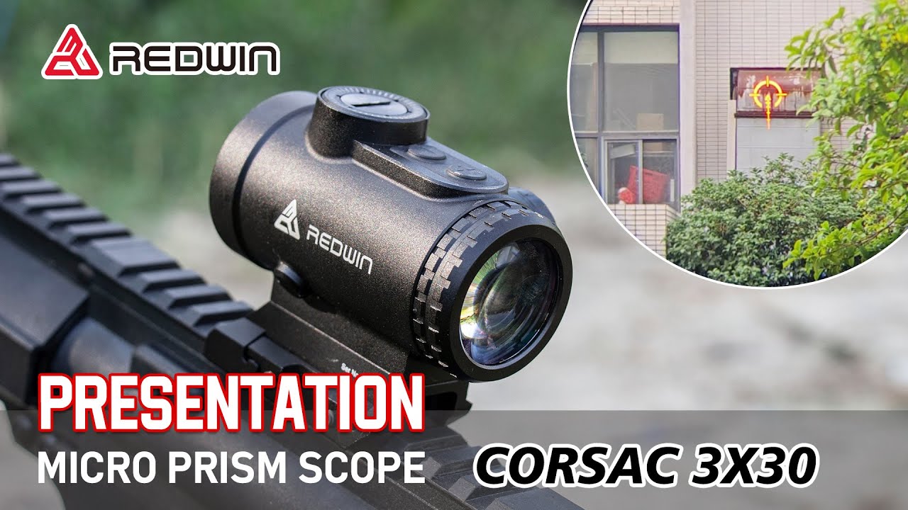 PRESENTATION CORSAC 3X30 MICRO PRISM SCOPE ETCHED RETICLE