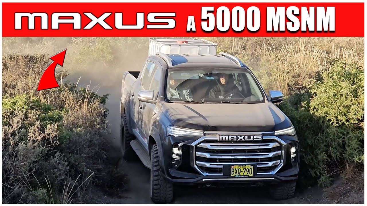 A 5000 MSNM: Maxus rumbo al Volcán al 'Chachani' en Arequipa (Perú)
