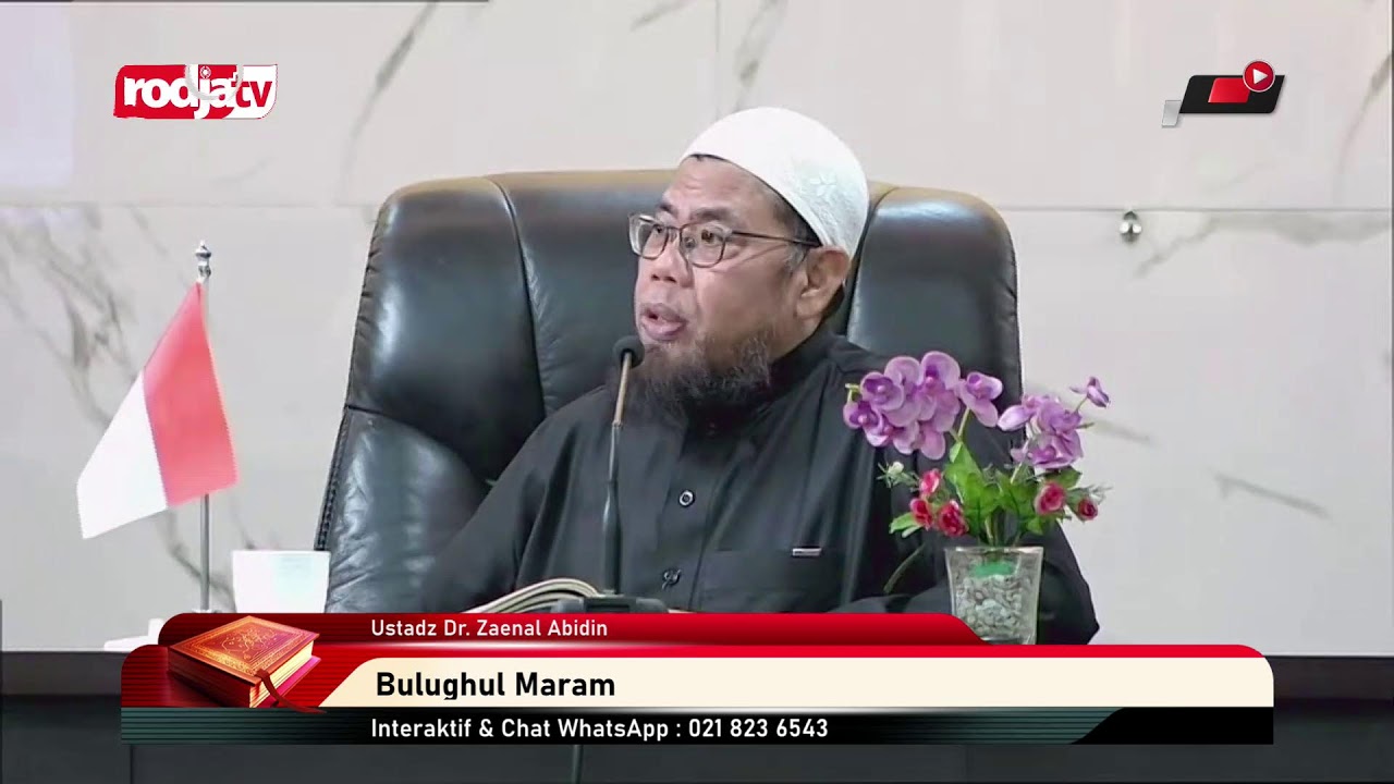 [LIVE] Ustadz Dr. Zaenal Abidin, Lc., M.M. | Bulughul Maram