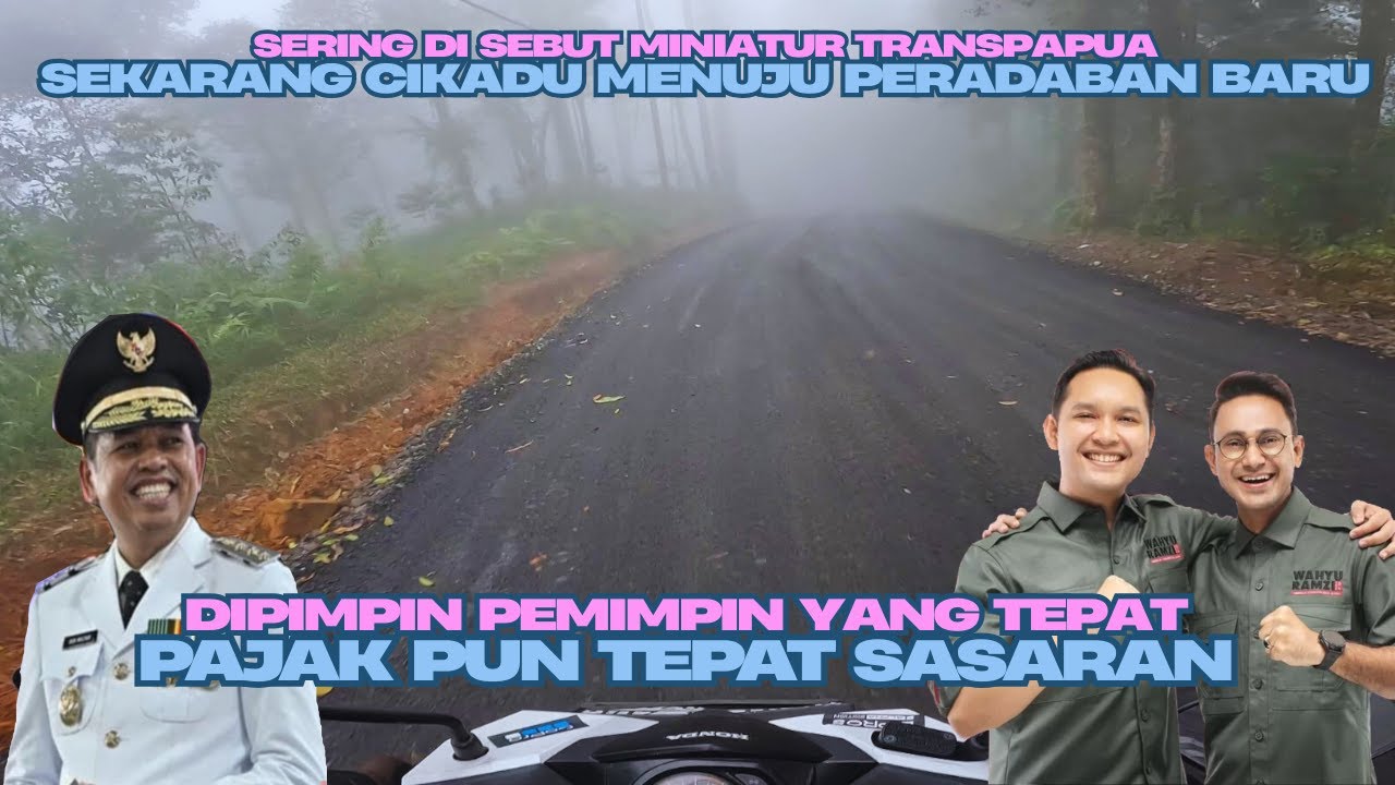 Mantap Jiwa Bapa Aink Dan Bupati Cianjur Mulai Mensulap Jalan Cikadu Menjadi Jalan Peradaban Baru