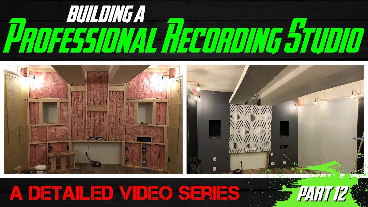 Building A Professional Recording Studio - Part 12 (insulation and fabric 1 of 2)
