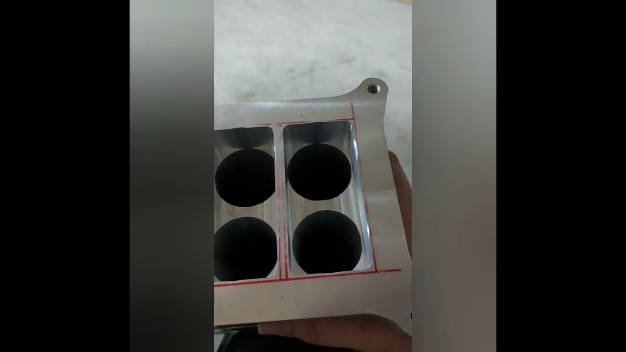 rotary engine 13b semi pp intake manifold cnc modificacion