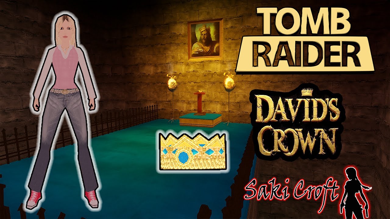 TRLE David's Crown 100% Full  Walkthrough
