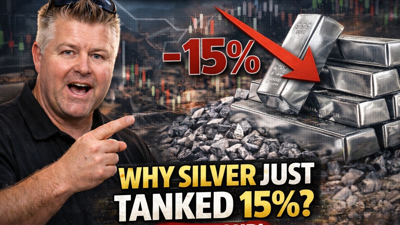 Silver Just Fell 15% | The Fed Connection Nobody's Talking About