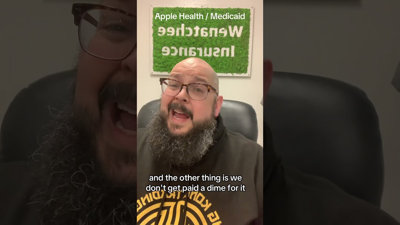 Apple Health/ Medicaid in Washington state. By being enrolled, you are ready if you do get sick.