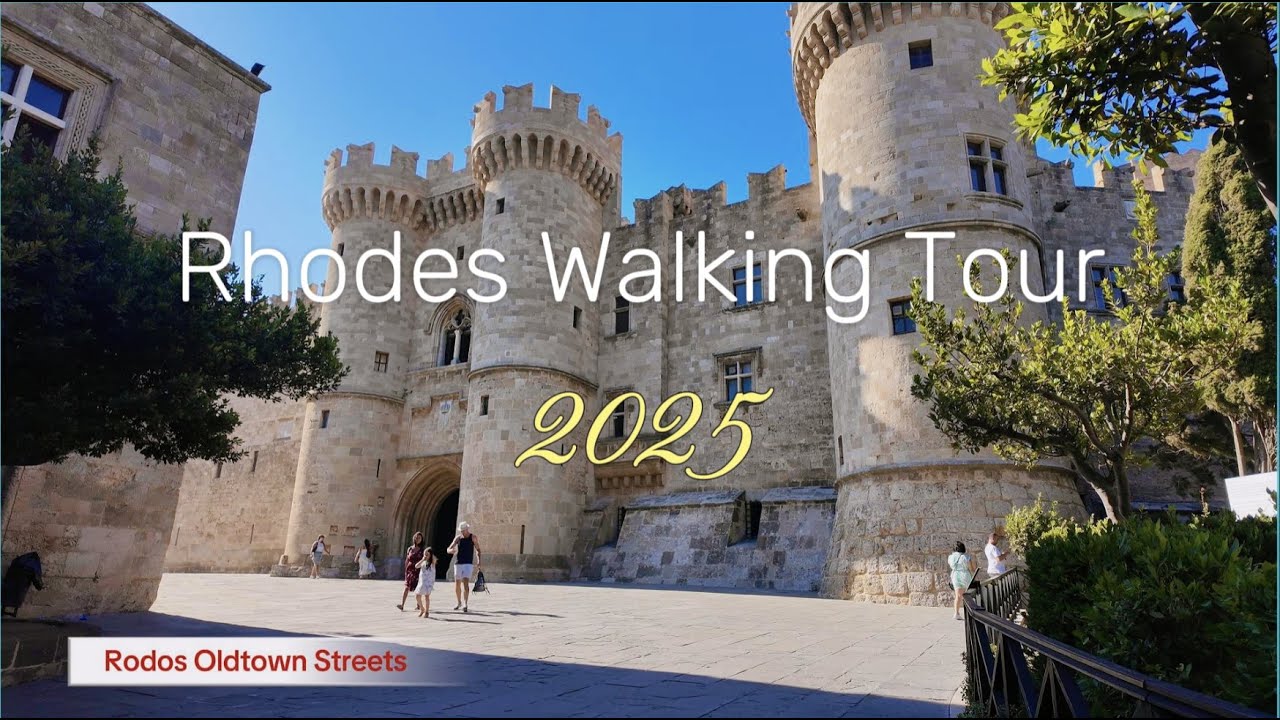 Rhodes Walking Tour 2025 - Old town, Ports and Lindos