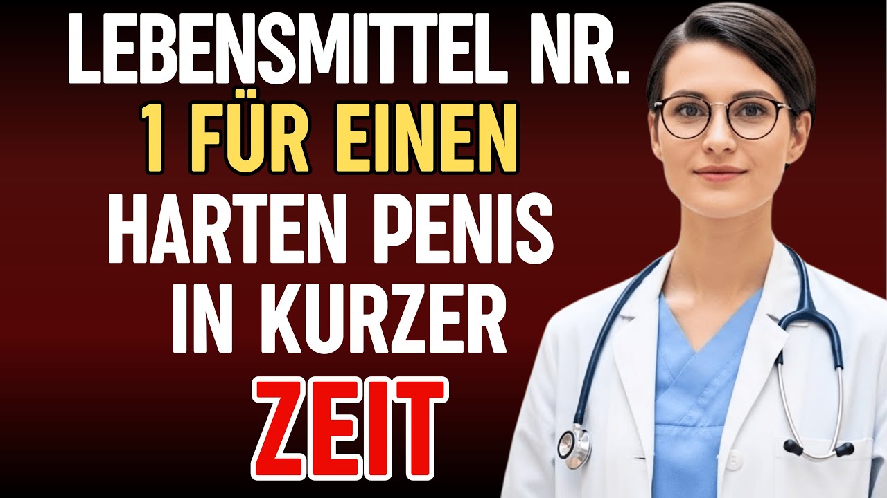 Das Super-Lebensmittel Nr. 1 für starke Erektionen nach 60 | Dr. Sophie Baumann