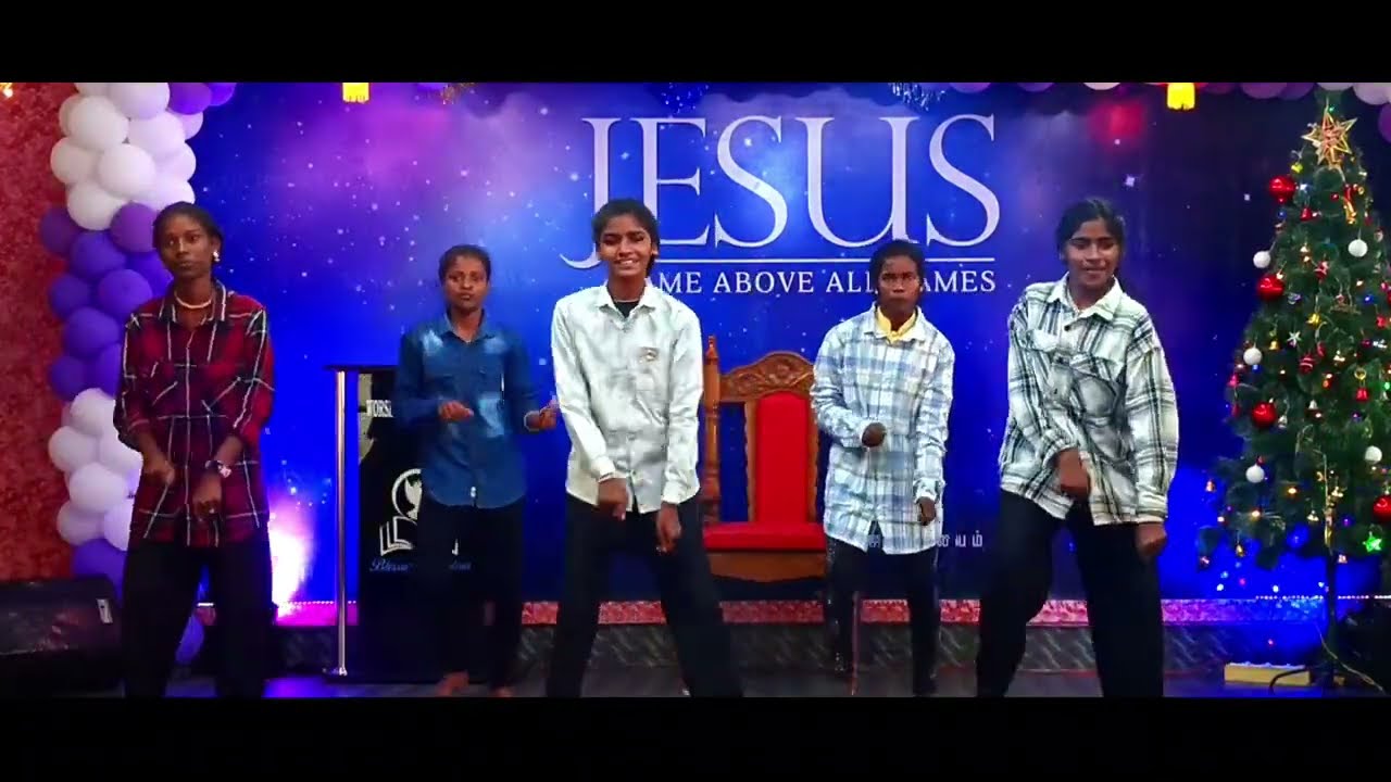 அசத்துற அன்போடு| Asathura Anbodu | Christmas Dance #christmas #youth #churchtvr #wjc #jesus #dance