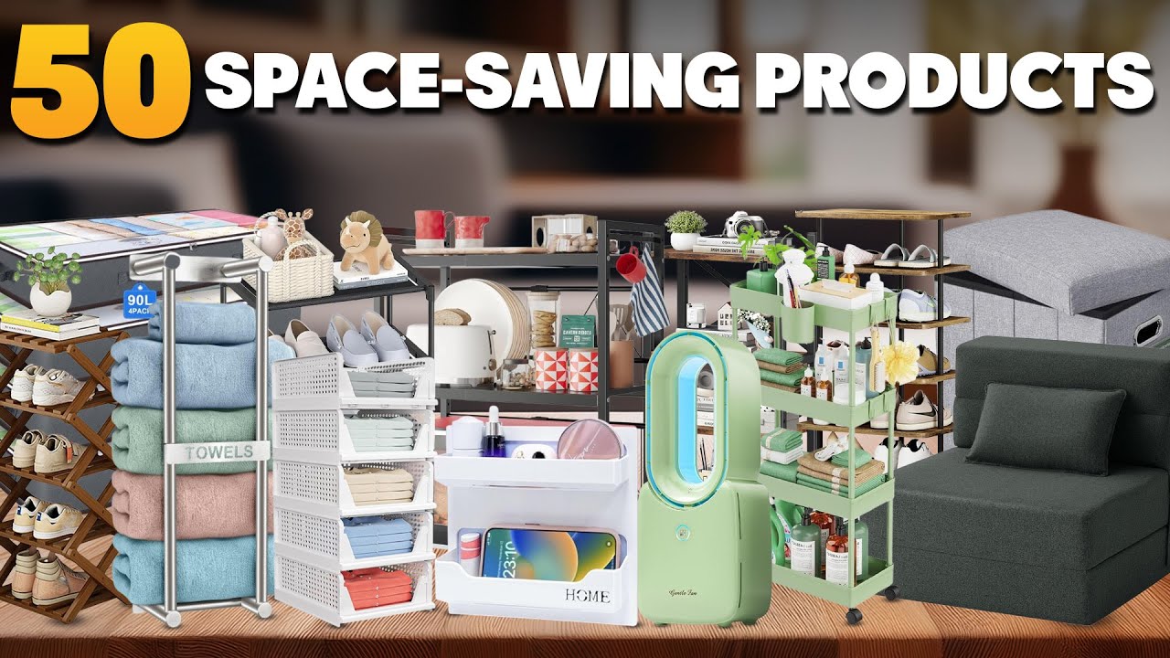 50 Space-Saving Gadgets for Tiny Living on Amazon That Everyone is Buying!