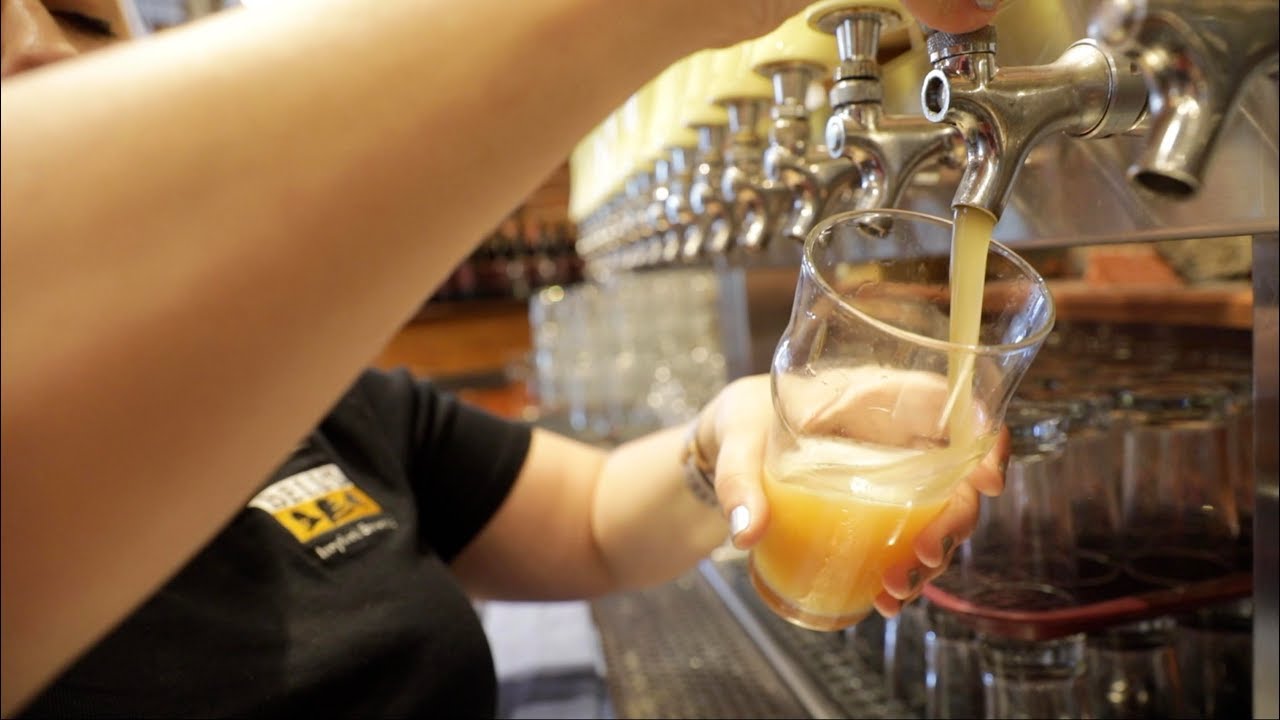 How to properly pour the perfect pint of beer
