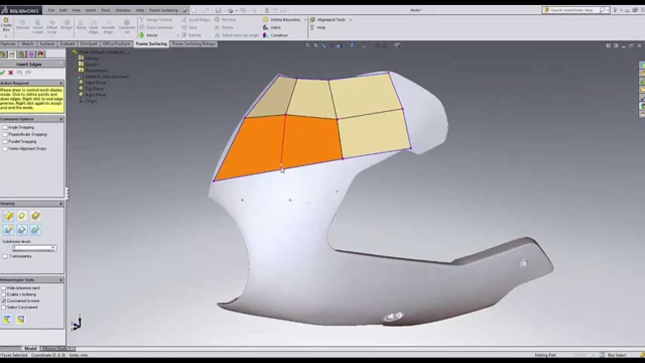 SolidWorks Reverse Engineering & Power Surfacing