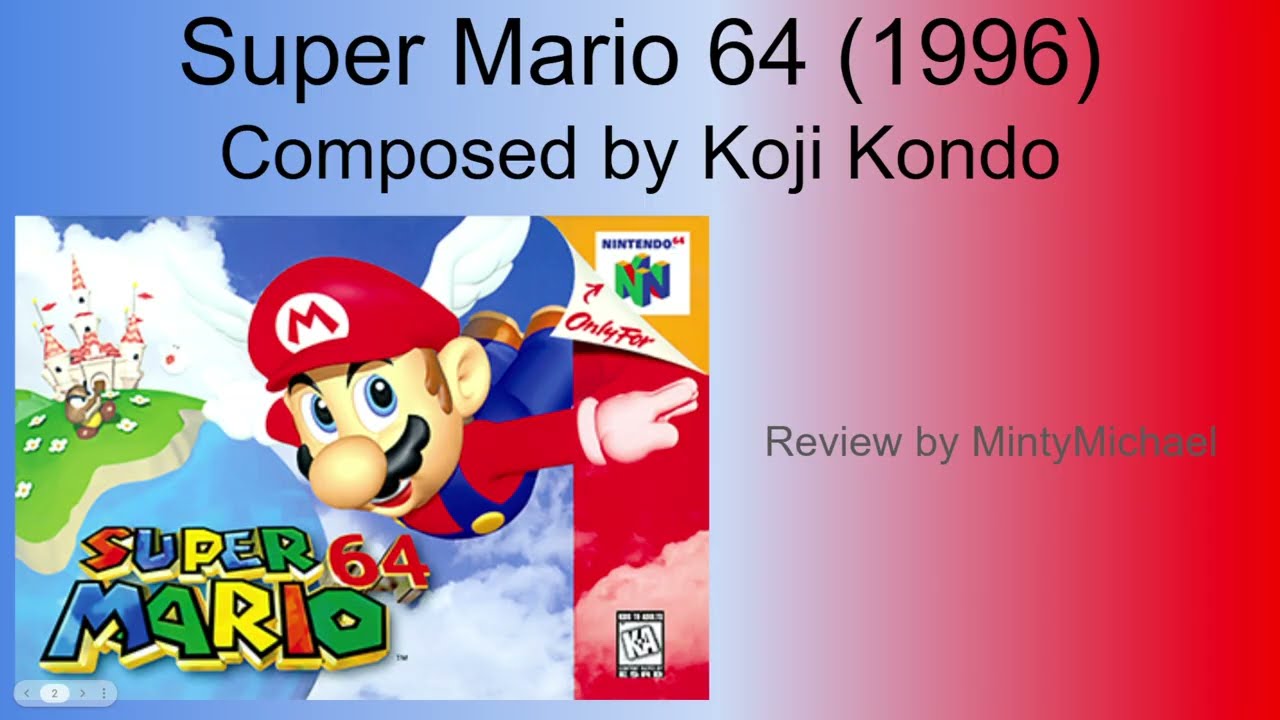 The Super Mario 64 Soundtrack (1996) - Minty Music