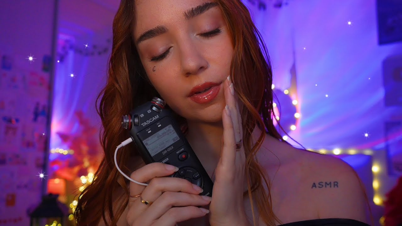 ASMR tout proche de toi 🌸 (attention personnelle et nettoyage d'oreilles)