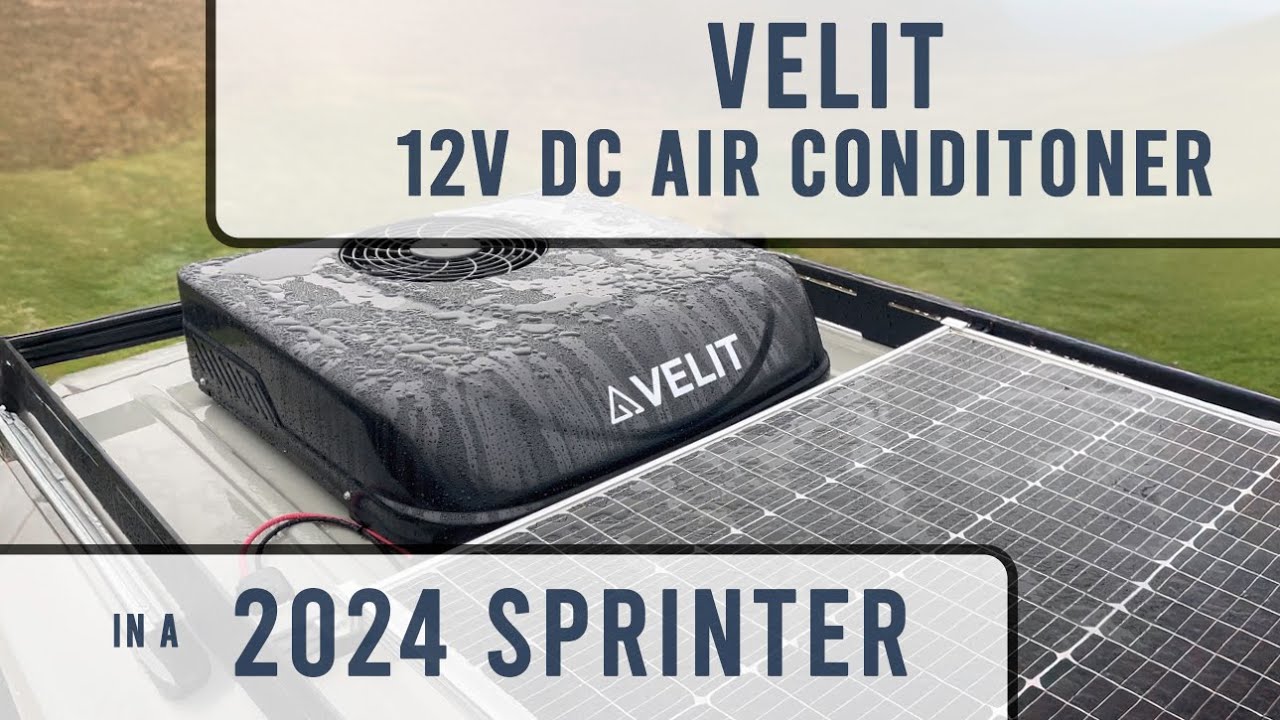 Velit DC Powered Air Conditioner Install & Review -  2024 Mercedes Sprinter
