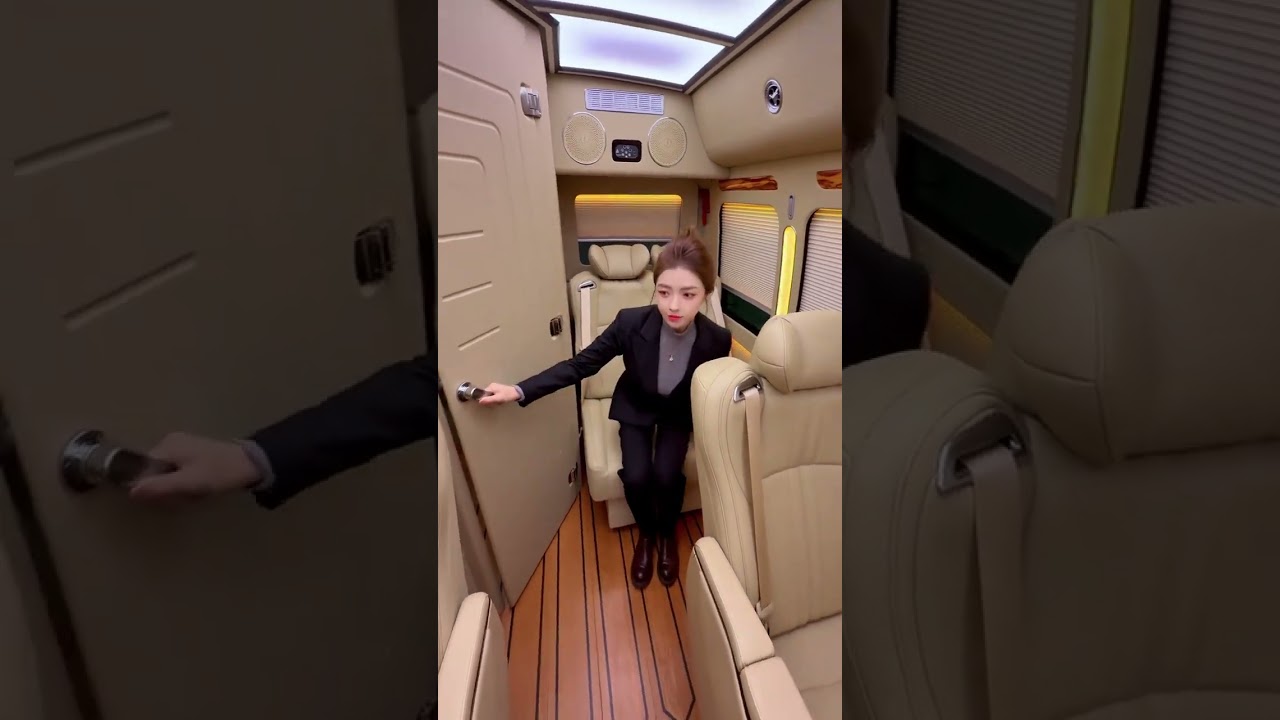 Super bus, privately customized luxury interior #car #luxurycars #supercars #automobile