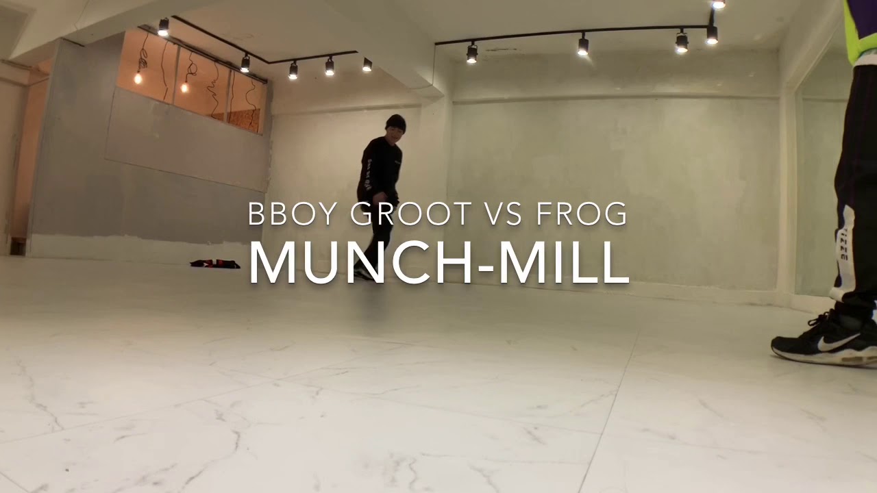 bboy groot vs frog  munch-mill battle  at breaking spot