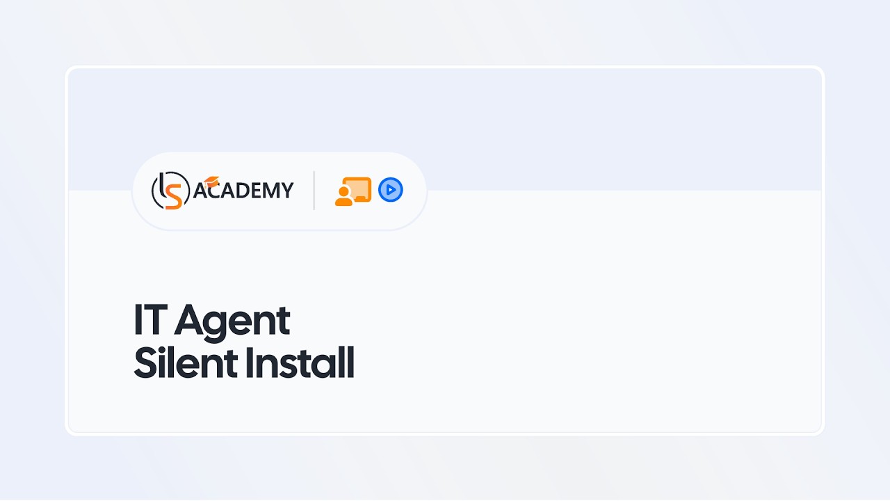 IT Agent Silent Install: Configuring the Configuration File for Automated Deployment for Lansweeper