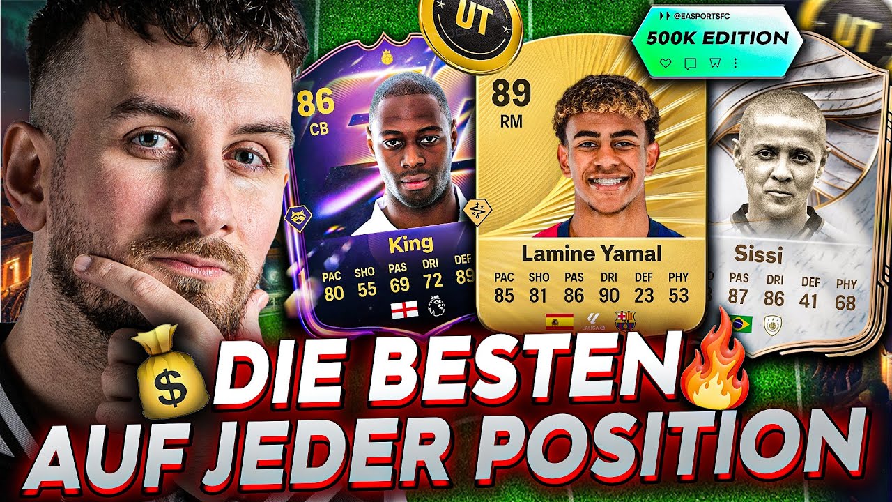 Diese Spieler MUSST du holen! Top 5 pro Position unter 500K Coins | FC 26