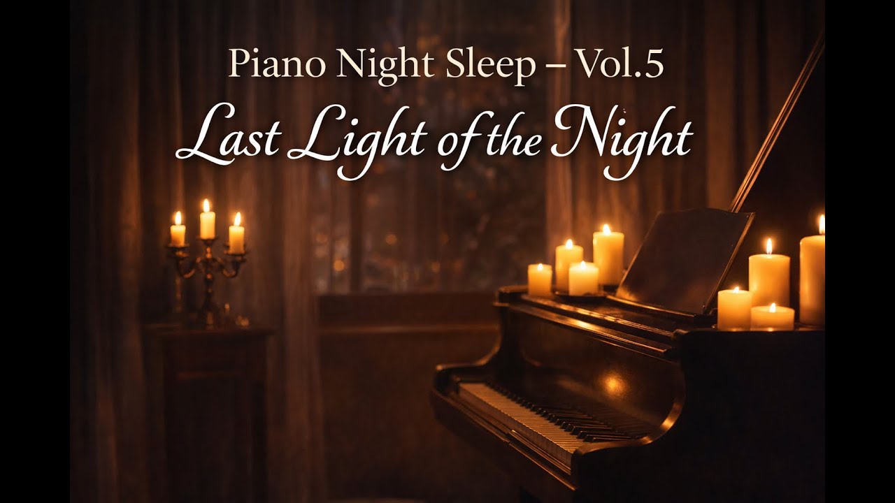 Piano Night Sleep – Vol.5 | Last Light of the Night 🌙🎹 | Deep Piano for Sleep & Relax