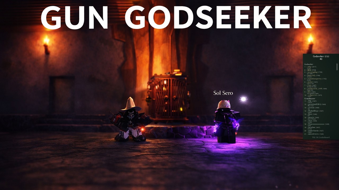 FIGHTING THIS GALE GUN GODSEEKER...