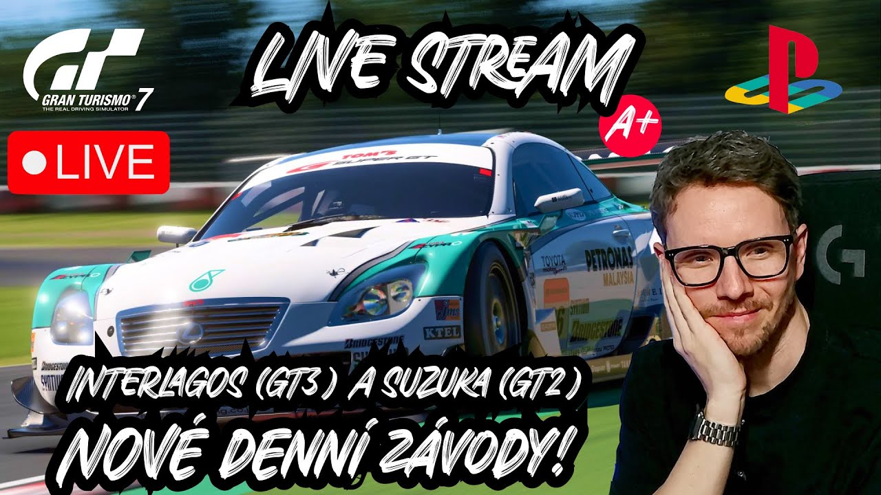LIVE GT7 | NOVÝ DENNÍ ZÁVODY - VYHRAJEME?