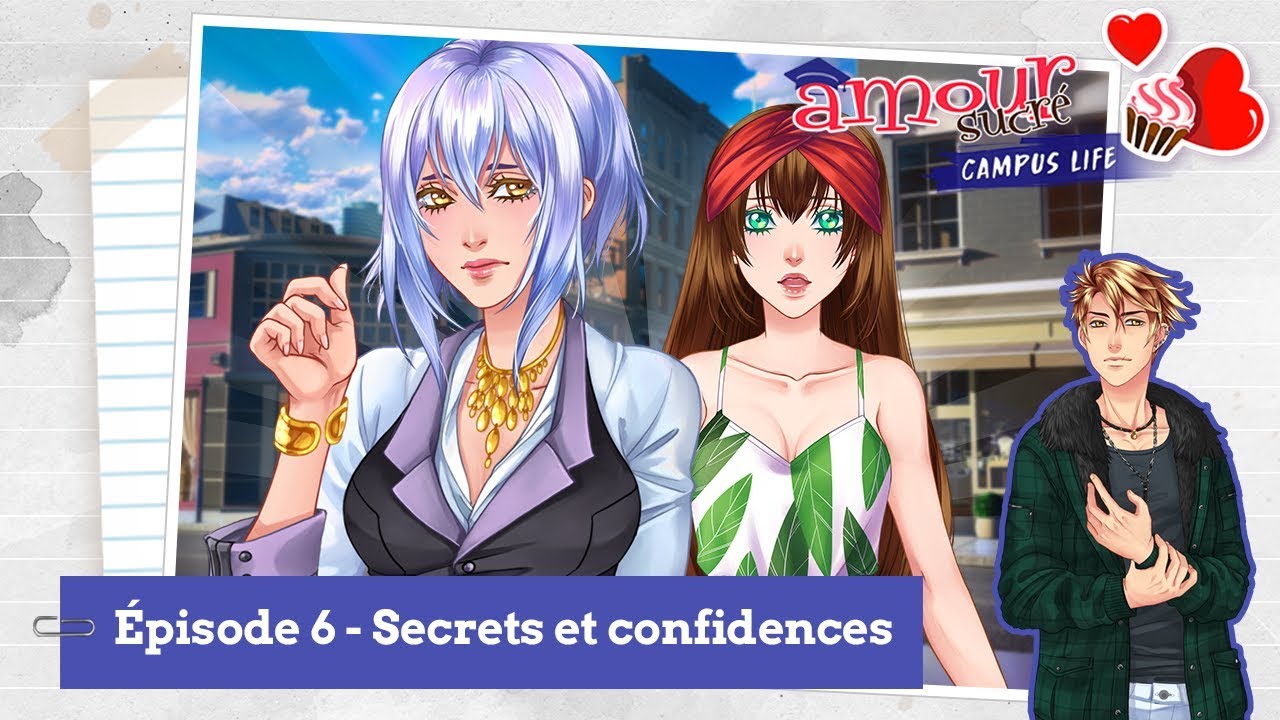 🎓 「Amour Sucré : Campus Life」 Épisode 6 : Secrets et confidences [Nathaniel]