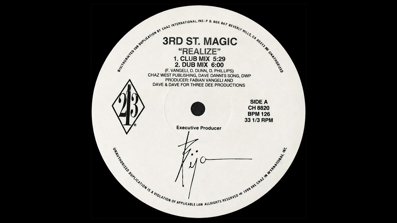 3rd St  Magic – Realize (Club Mix)