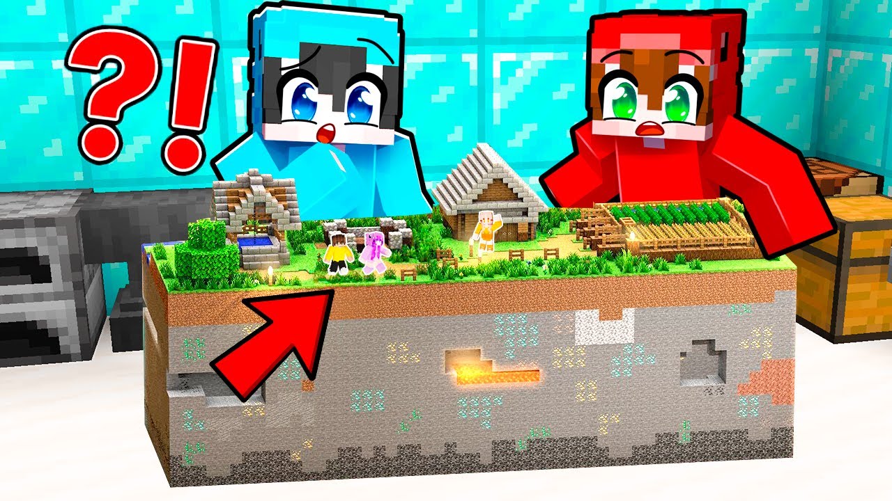 Atrapados en un HORMIGUERO Diminuto en Minecraft