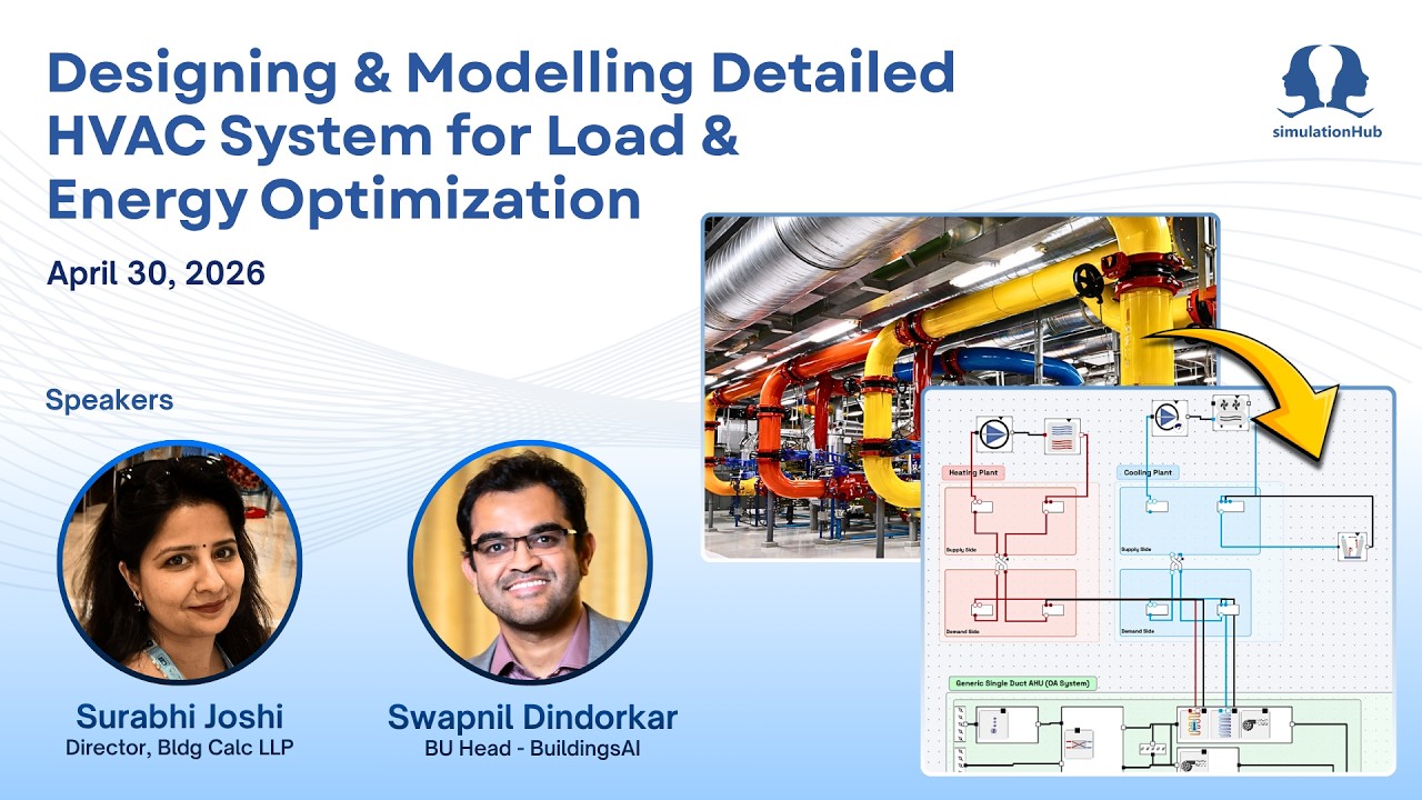 Designing & Modelling Detailed HVAC System for Load and Energy Optimization using Buildings AI