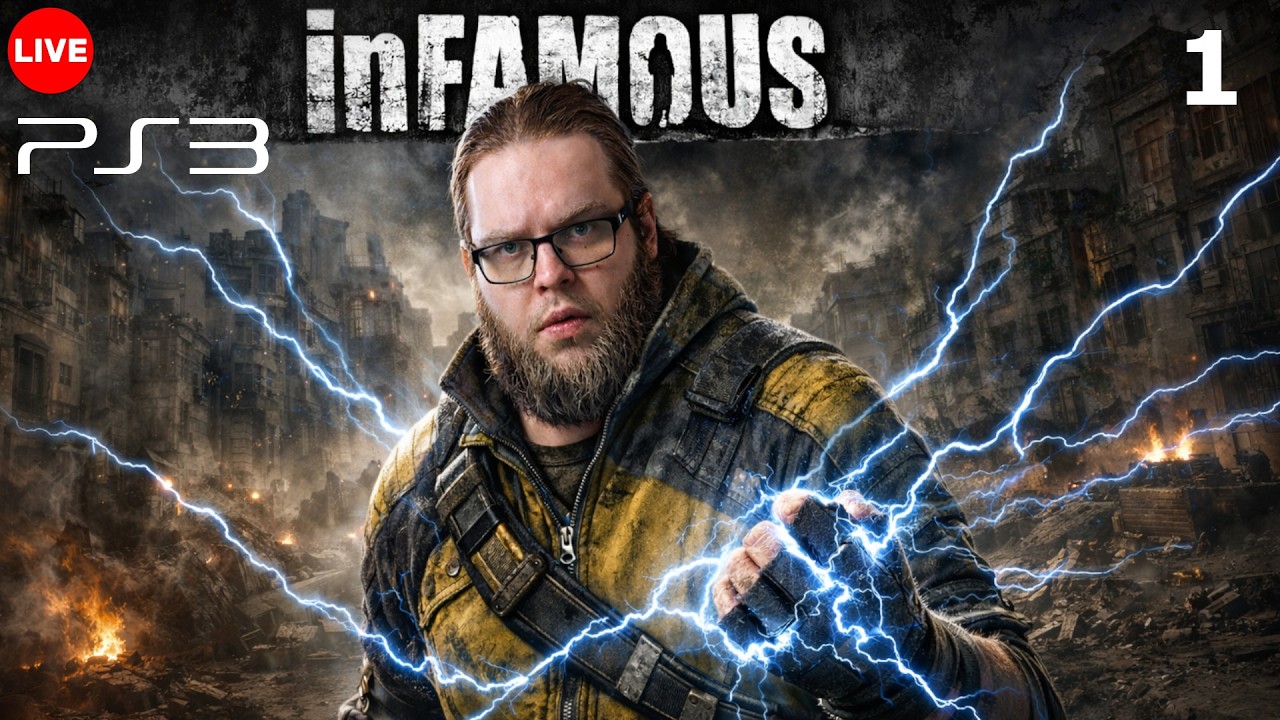 Przed TSUSHIMĄ Był NIESŁAWNY | INFAMOUS | 2009, PS3, PL