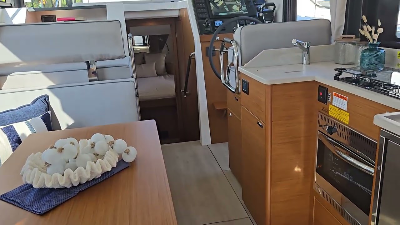 Tour the new model Beneteau Swift Trawler 37 Flybridge with Mark Edwards Cape Yachts 