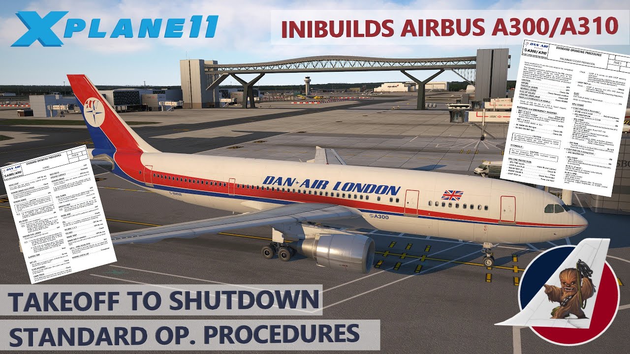 Inibuilds Airbus A310 & A300 | Complete SOP tutorial | Part 2 - Takeoff to Shutdown