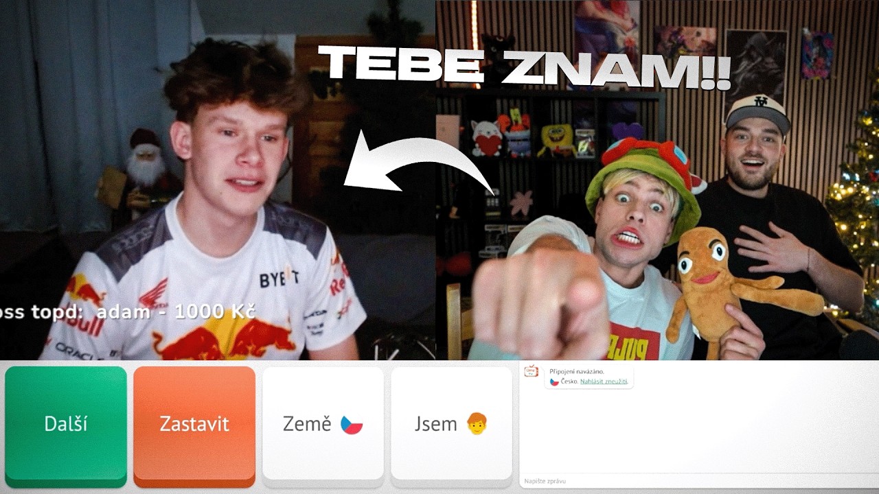 TO KOHO JSME POTKALI NA OMEGLE? 😂 (w/VladaVideos)