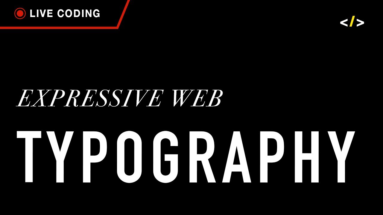 Type as Image within Page Content