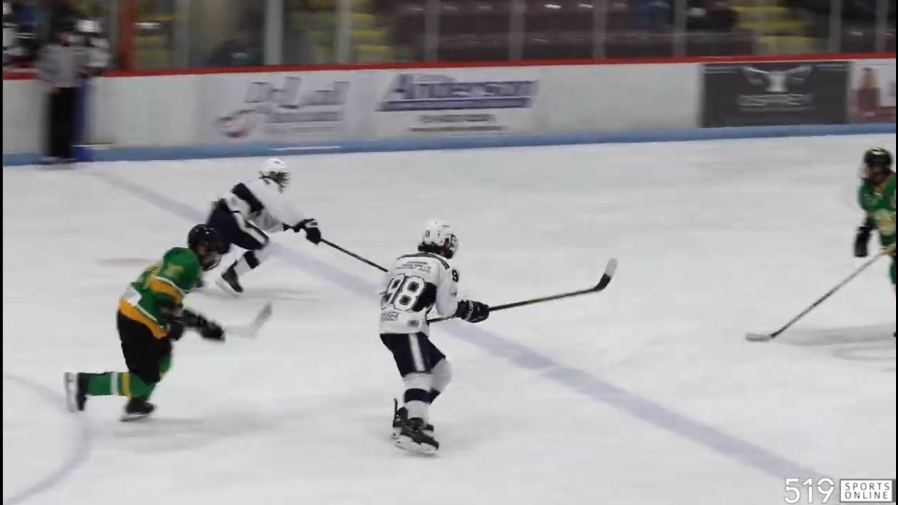 PJHL - Hespeler Shamrocks vs Woodstock Navy Vets