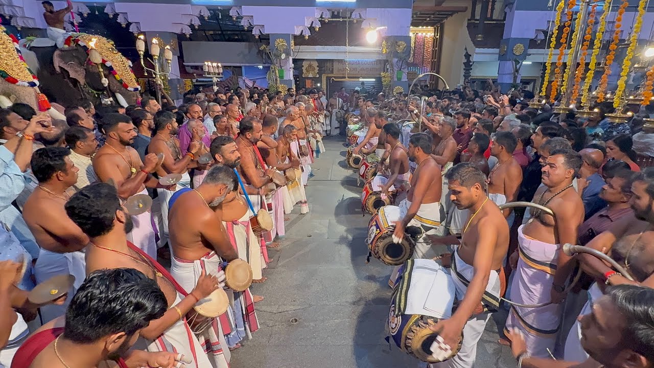തിരുവമ്പാടി വേല 2026 :- പതികാലം മദള മുഖം,താളവട്ടം & തീര് - കോട്ടകൽ രവിയും സംഘവും.#orchestra#thrissur