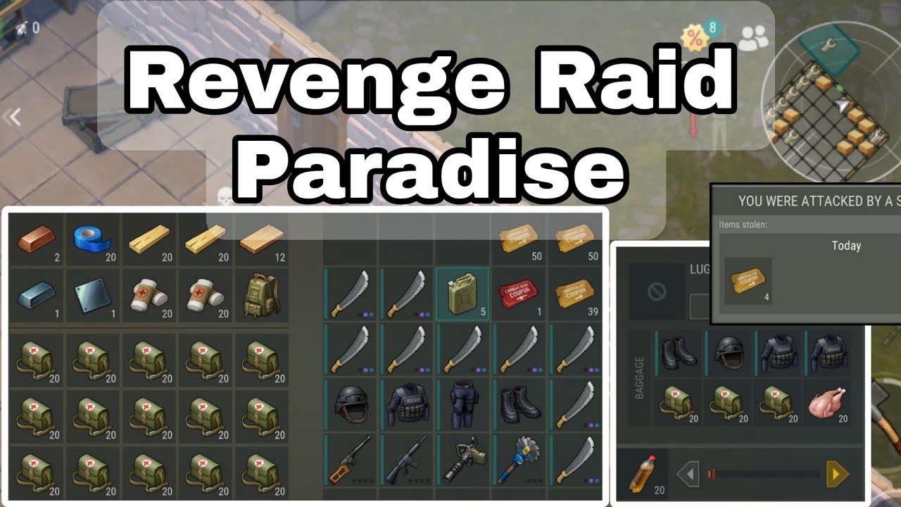 Paradise - Revenge Raid - Last Day on Earth Survival v.1.39