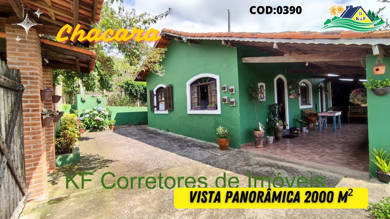 (Vendido) VISTA LINDA chácara em Ibiúna SP !!! COD.: 0390