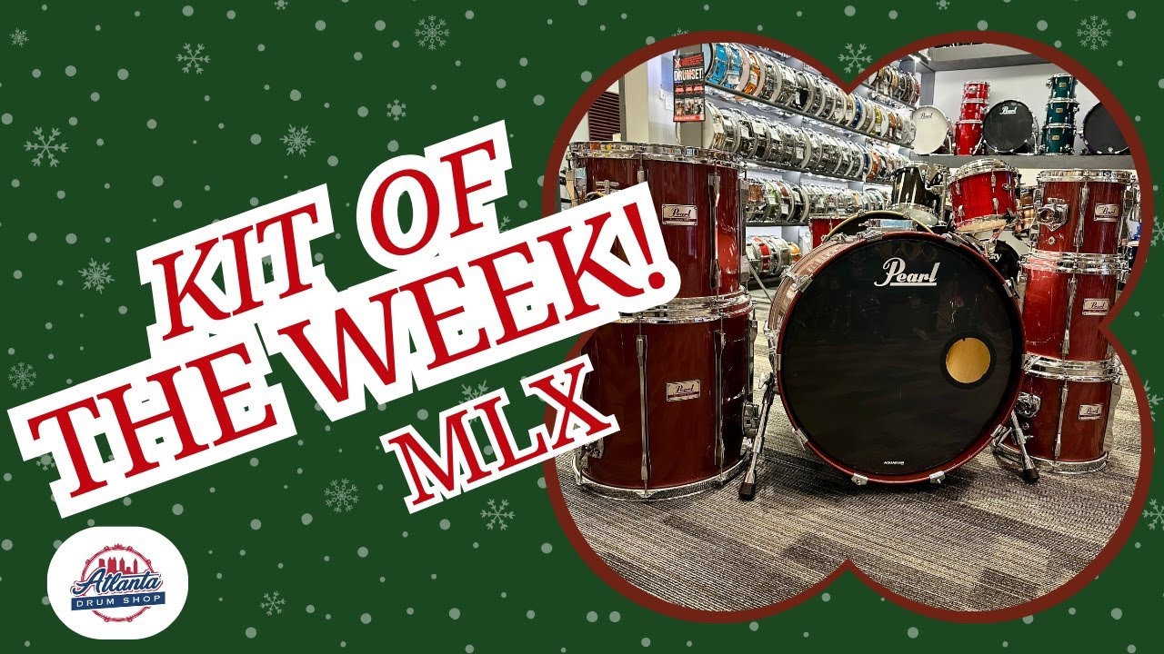 Pearl Professional MLX Drum Kit of the Week at Atlanta Drum Shop