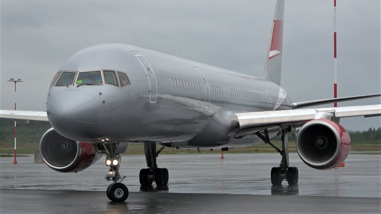 JetMagic Boeing 757-200 9H-AVM at Tampere-Pirkkala