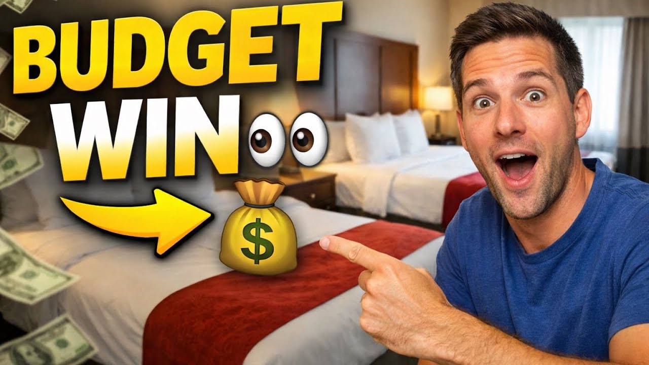 We Didn’t Expect This-Comfort Suites Main Gate East Orlando Room Tour-Surprisingly Good Budget Stay!