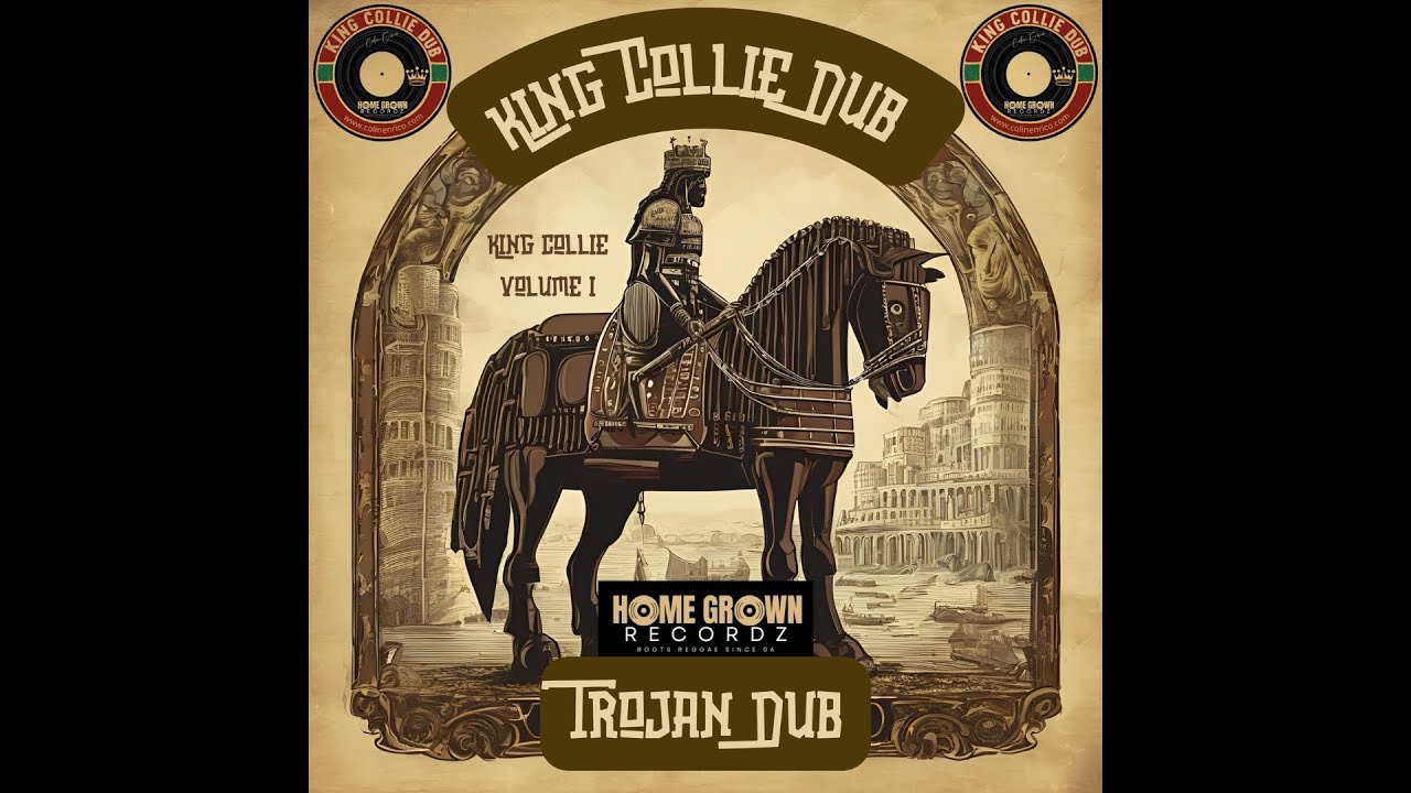 KING COLLIE  - TROJAN DUB (STRICTLY RUBBADUB) VINTAGE VINYL SOUND