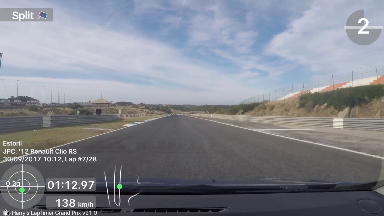 Onboard Estoril - Akrapovic Clio RS