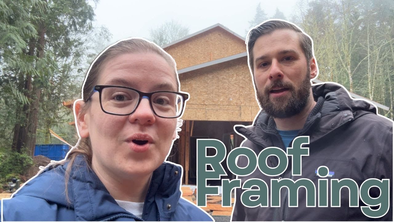 Roof Framing on Our House Building is Complete
