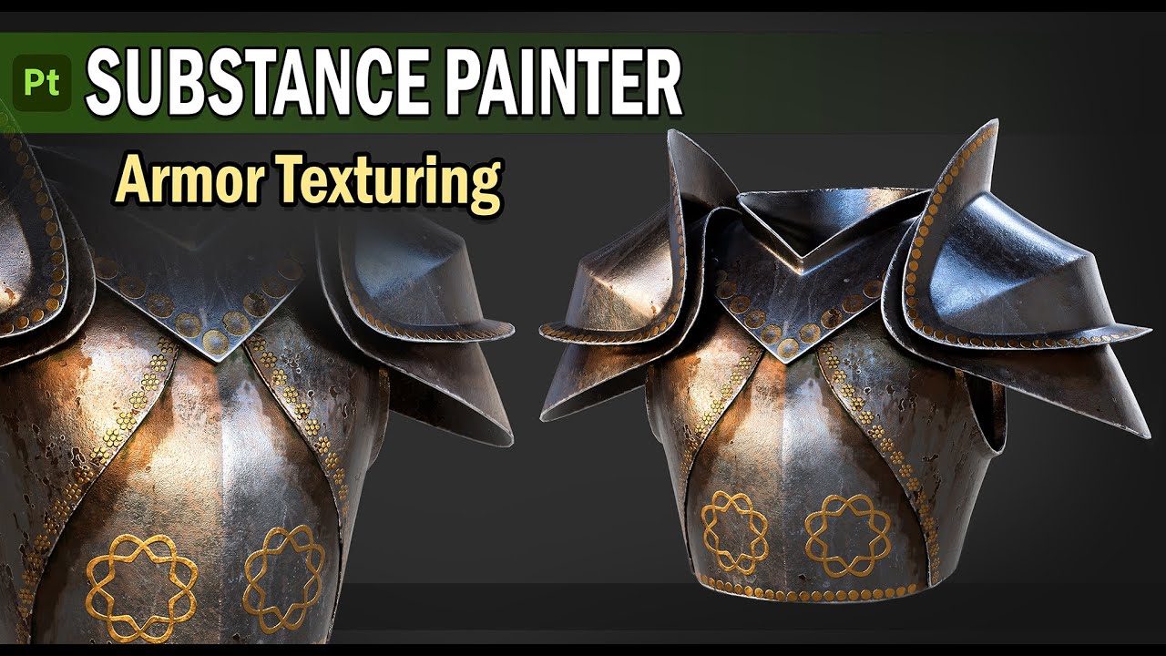 Creating a Rusty Metal for Armor in Substance 3D Painter - Metal Material