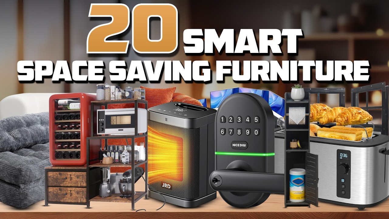 20 Smart Space Saving Furniture on Amazon for Tiny Home 2026