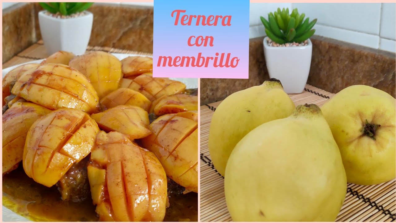 Guiso marroquí de ternera con membrillo muy delicioso, receta tradicional